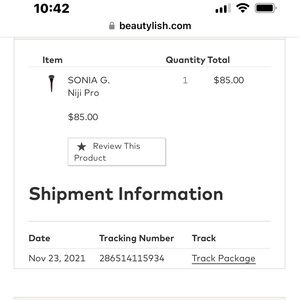 Sonia g bronzer brush